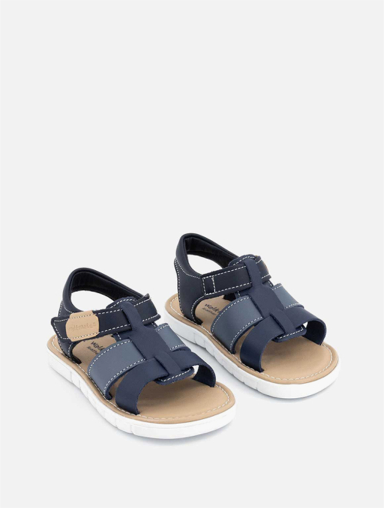 Myrunway shop walkmates navy blue stripe open toe sandals for kids